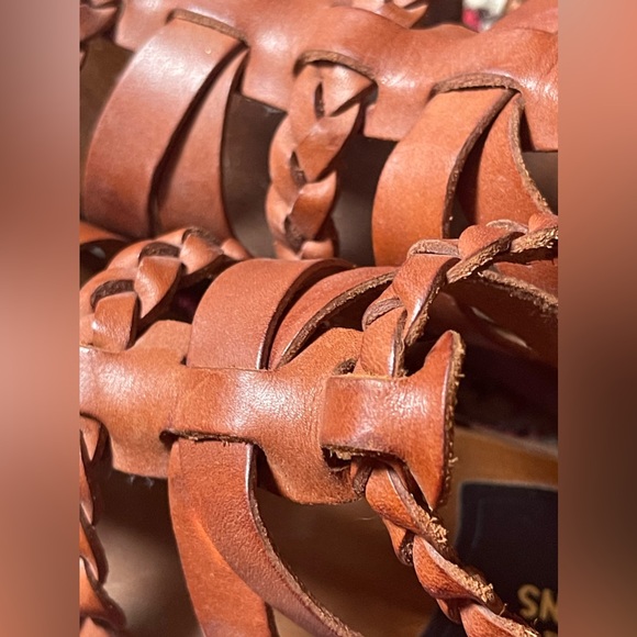 Swedish Hasbeens Gladiator Sandals - Cognac - 39 - Picture 10 of 10